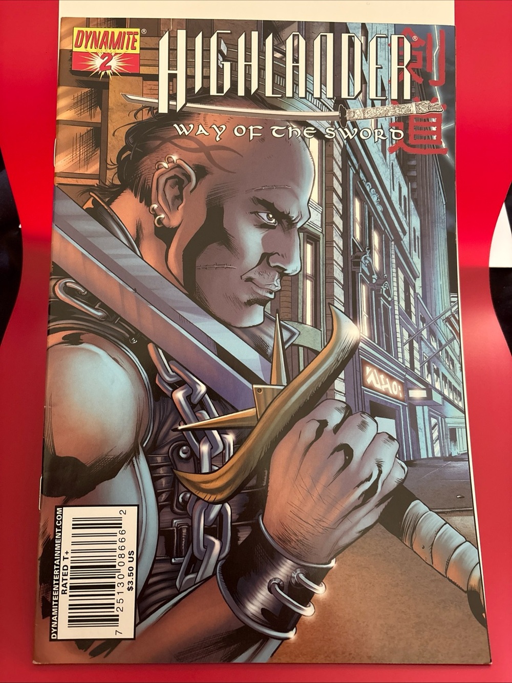 HIGHLANDER WAY OF THE SWORD #2 DYNAMITE (2008)